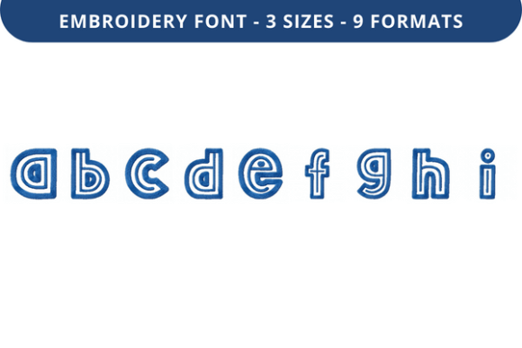 Bulky in Line Font a to I Review