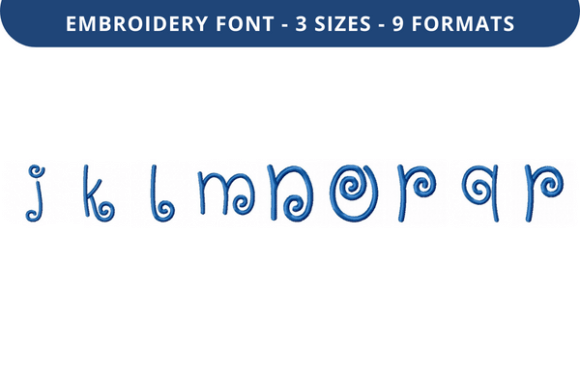 Cherry Frosting Font J to R Review