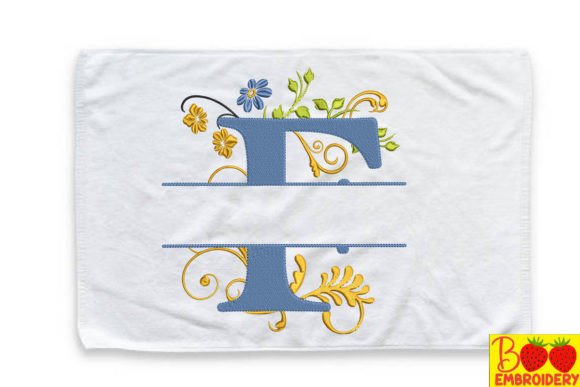 Floral Letter F Embroidery Design Review