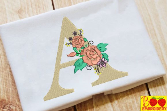 Letter a and Flower Review