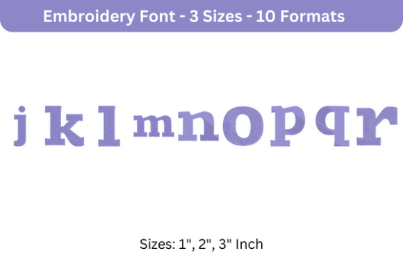 Zantroke Font Lowercase J to R Review